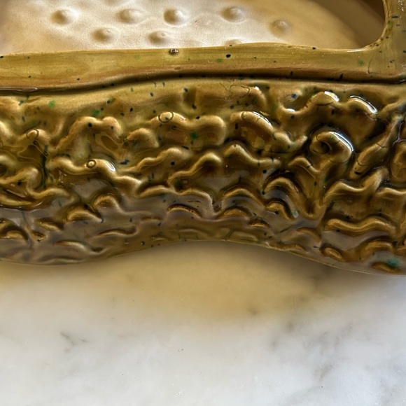 Vintage circa 1970s glazed ceramic ashtray - Picture 14 of 16